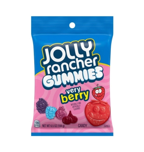 Jolly Rancher Gummies | Very Berry | 6.5oz | USA