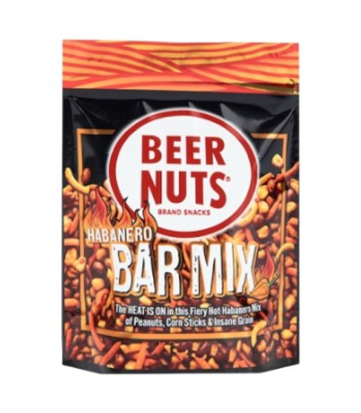 Beer Nuts Bar Mix | Habanero | 2oz | USA