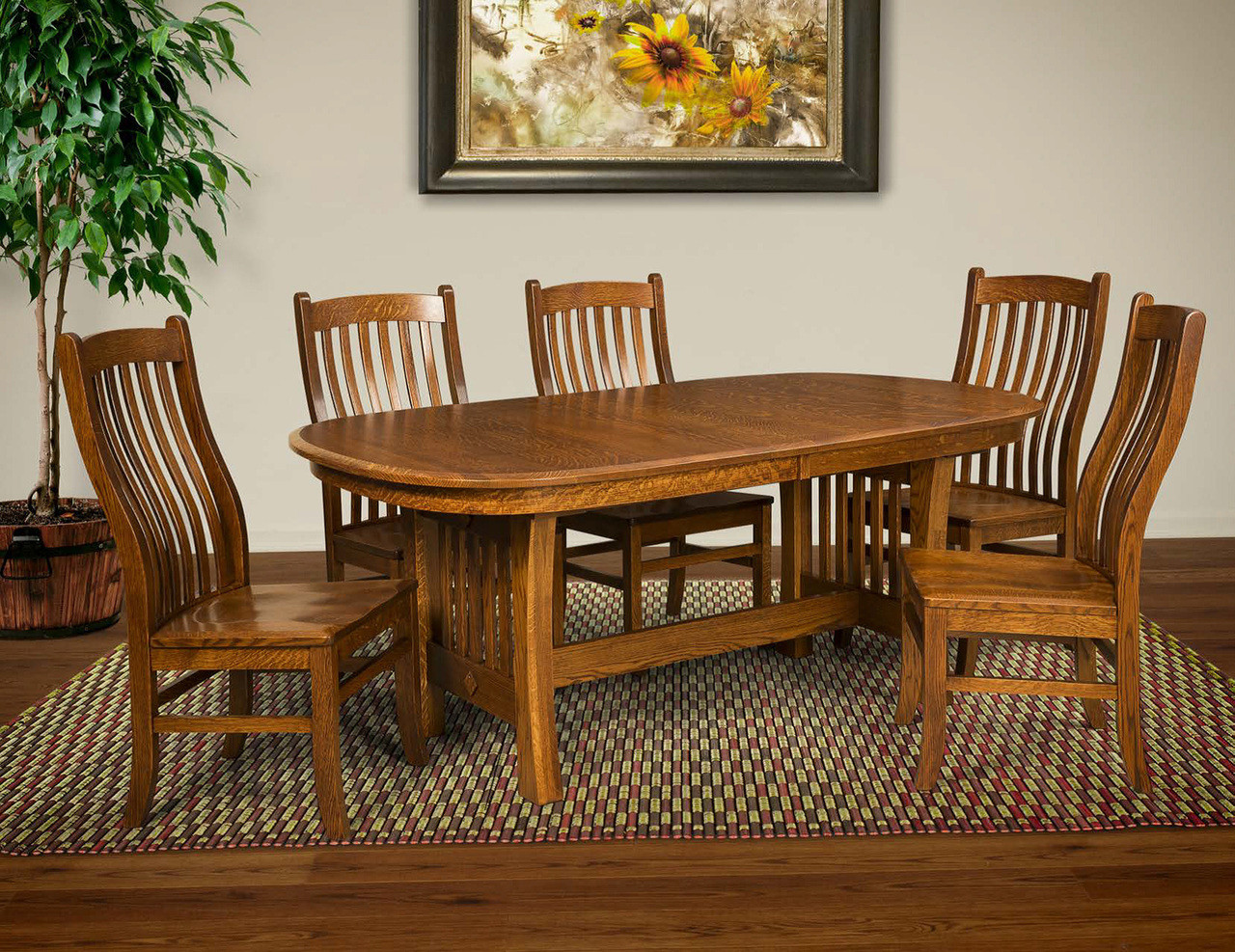 arts and crafts dining set