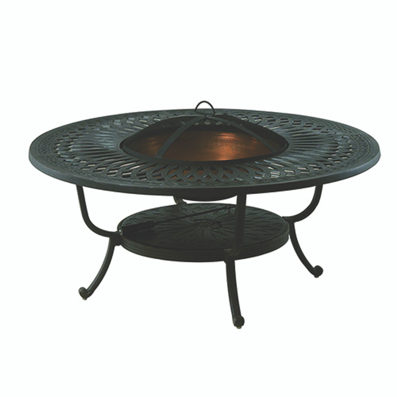 Hanamint Mayfair 48 Round Fire Pit Table Southern Outdoor Furniture
