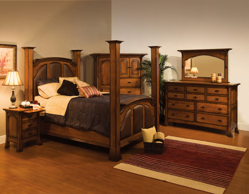 Amish Handcrafted Breckenridge Bedroom Set