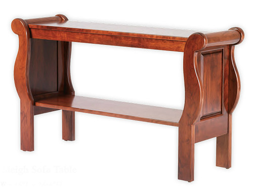 Sleigh Sofa Table