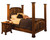 Amish Handcrafted Breckenridge Bed