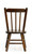 back view of Two Post child's chair