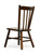 Amish handcrafted Two post child's chair in brown maple