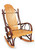 Hickory Rocker shown in extra wide