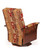 Back View of Swivel Recliner