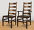 Rustic Carlisle Dining Chairs