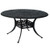 Hanamint Chateau 54" Round Inlaid Lazy Susan Table