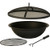 Hanamint Black Painted Steel Bowl Accessories