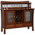 Amish Handcrafted Woodbury Buffet With Wine Rack