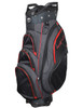 4.5 Cart Bag Black/Heather/Red