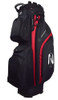 Clutch Organizer Cart Bag Black/Heather Grey/Red