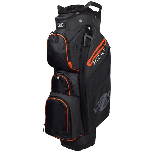 4.5 Cart Bag Black/Heather/Orange
