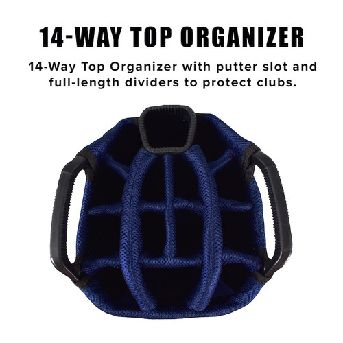 USA Flag Cart Bag Red/White/Blue