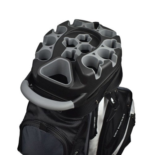 Clutch Organizer Cart Bag Black/White/Grey