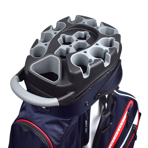 Clutch Organizer Cart Bag Red/White/Blue