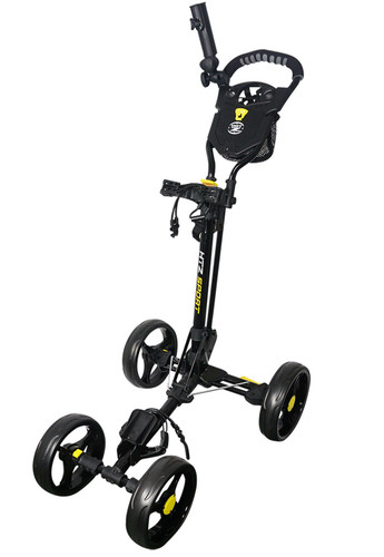 Sport 4 Wheel Push Cart Black - Hot-Z Golf