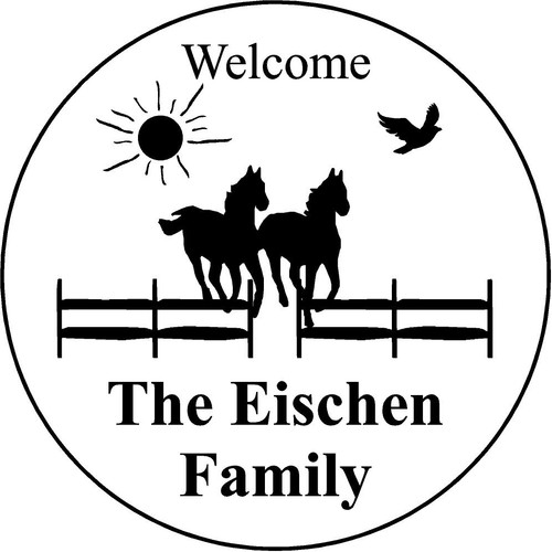 Family Memories Step Stone 13.5" Diameter 'Home Sweet Home'	Eischen 