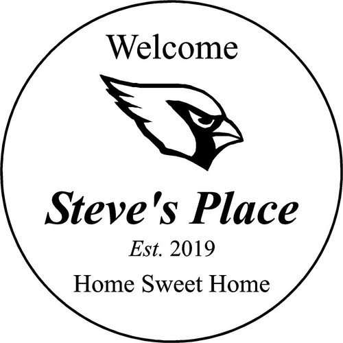 Family Memories Step Stone 13.5" Diameter 'Home Sweet Home'	Steve's Home