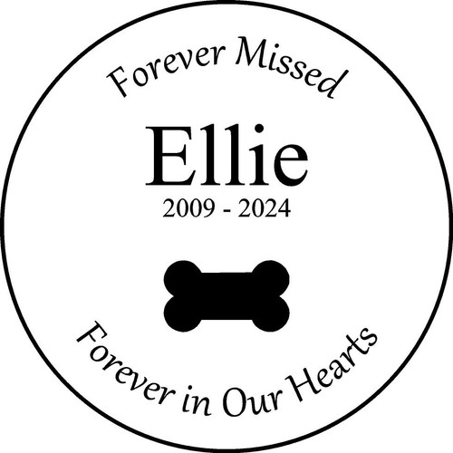 Memories Step Stone 13.5" Round