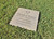 Personalized Engraved Memorial Garden Stone 11.5"x11.5" In Memory of a Life