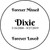 Personalized Engraved  Stone 11" Diameter PSS82_FMFL_Dixie