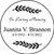 Personalized Engraved Memorial  Stone 11"  Diameter  Juanita V. brannon