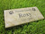 Personalized Engraved Pet Memorial  Stone 11.5"x 5.5" Forever Loved