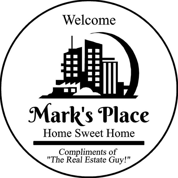 Family Memories Step Stone 13.5" Diameter 'Home Sweet Home' Mark's Place