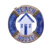 Beach House  Life Buoy  wall hanging 
29cm x 29cm