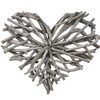 Coastal Driftwood Heart  Wall Hanging Home Decor Wall Art sculpture
40cm x 40cm
