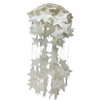 Carved Star Capiz Shell Mobile  measuring 34 cm x 16 cm.