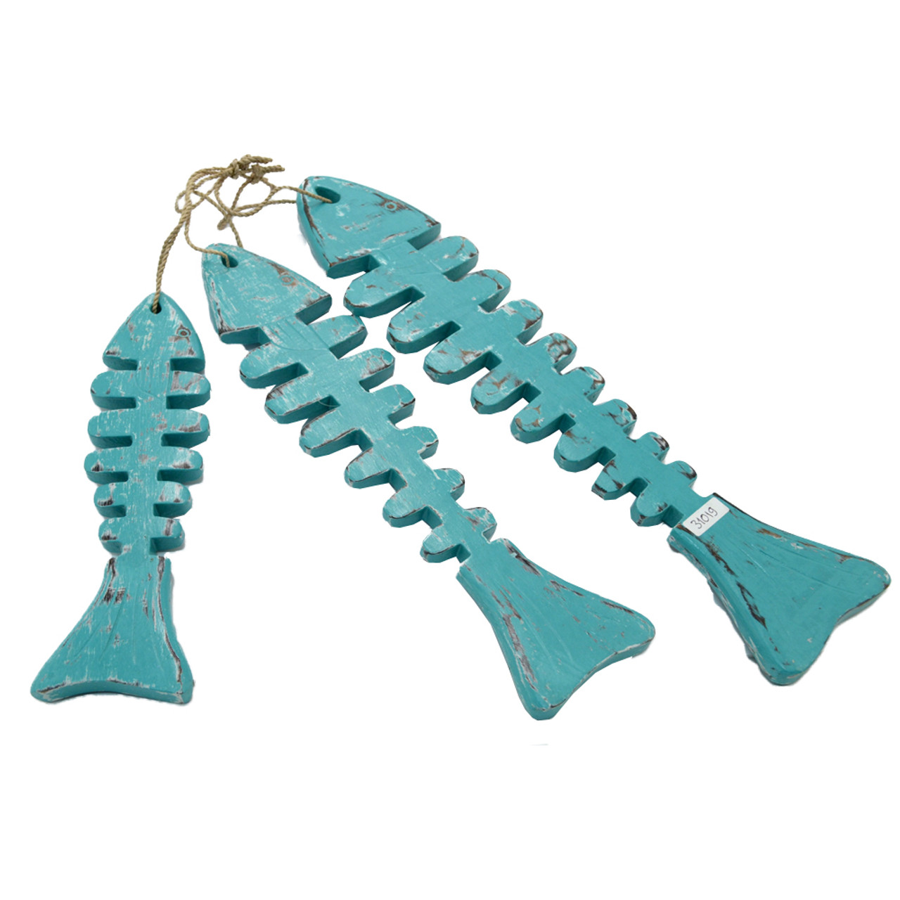 Coastal Style Wall Art Home Decoration Wall Hanging Fish set of two