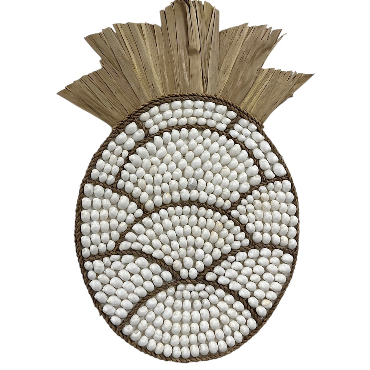 Tropical Pineapple wall decoration, measuring 25cm in width and 40cm in height