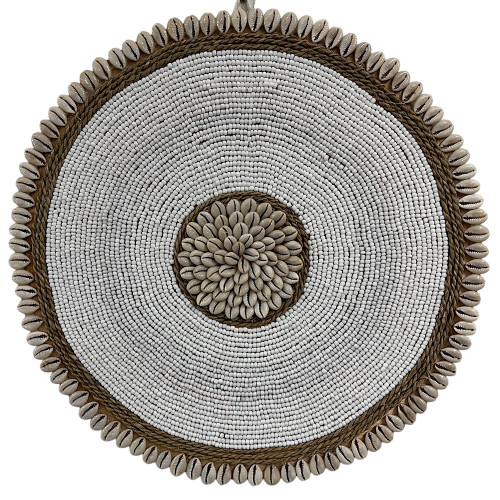 Shell & Bead Coastal BOHO Beach House wall hanging
40cm x 40cm