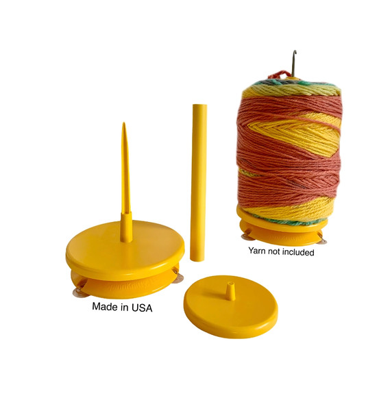 SpinnKnitty Yarn Station Yellow