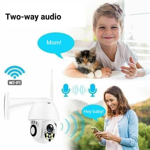 Wifi Surveillance Camera - Wireless - CamSafe zaxx