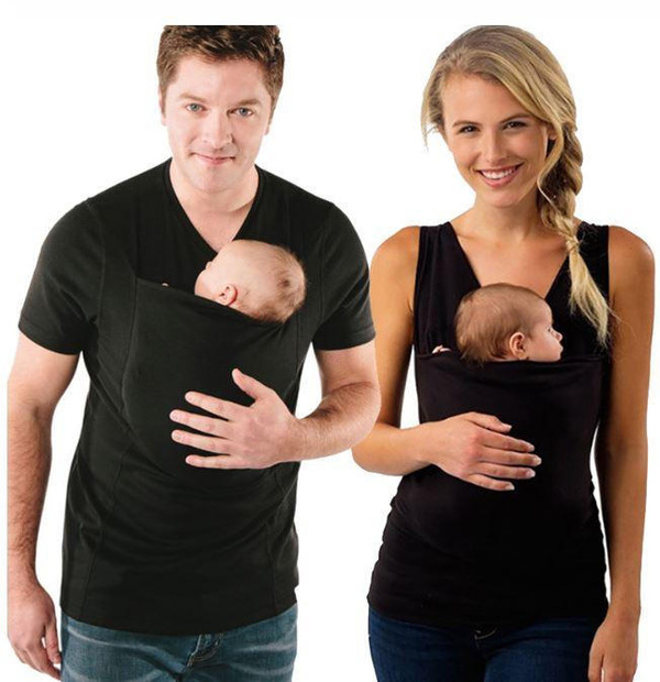 Kangaroo Baby Carrier T-Shirt zaxx