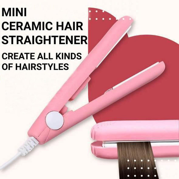 Mini Ceramic Hair Straightener - CareHair zaxx