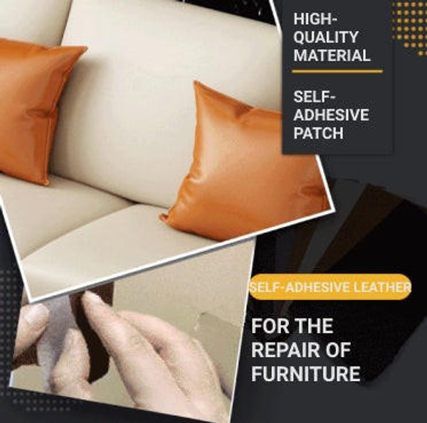 Self-adhesive Leather Patch For Sofa and Car Repairs zaxx