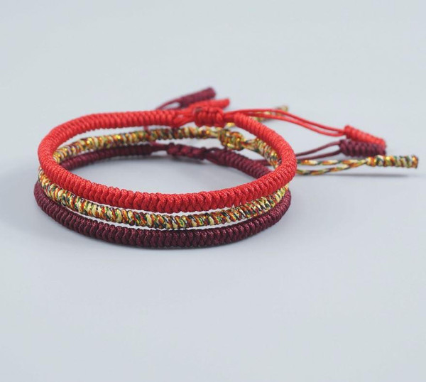 Handmade Tibetan String Bracelet zaxx