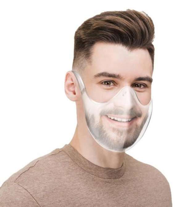 Transparent Protective Face Mask - MaskCaire zaxx