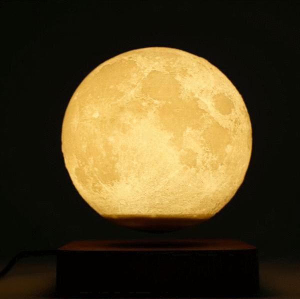 Magnetic Levitating Moon Lamp zaxx