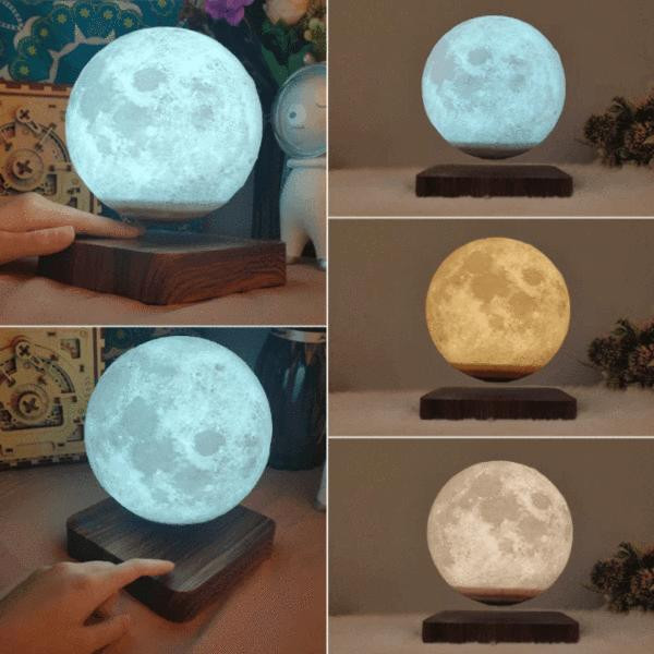 Magnetic Levitating Moon Lamp zaxx