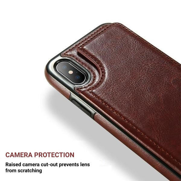 Deluxe Leather Multi-Purpose I-Phone Case zaxx