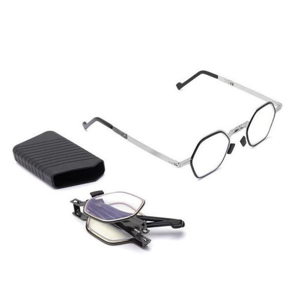 Folding Reading Glasses With Intelligent Zoom Function zaxx