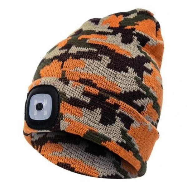 Wool Beanie With LED Lamp zaxx