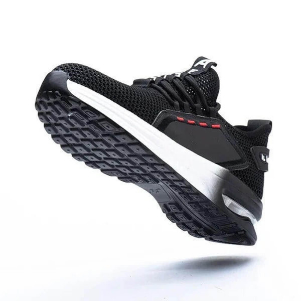 Lightweight and Breathable Steel Toe Work Trainers zaxx