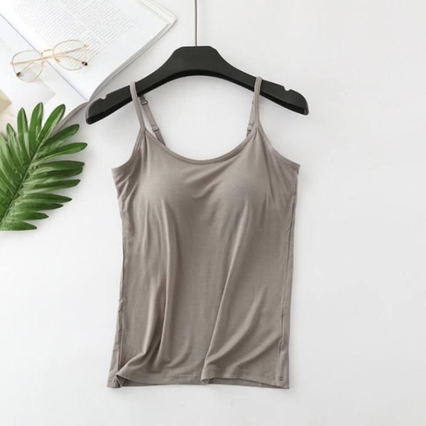 Tank Top with Built-In Bra - TopBra zaxx